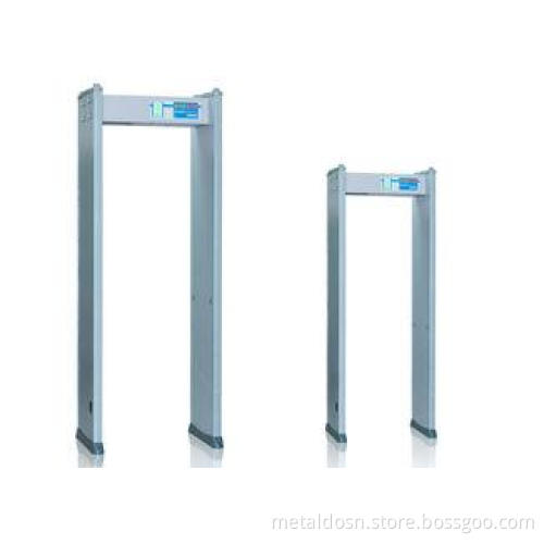 Portable Metal Detector Security Gate , Multi Zone Metal De
